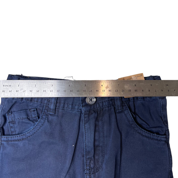 New Life and Legend Toddler Boys Navy Blue Denim Pants Adjustable Waist Size 2 - Picture 13 of 14